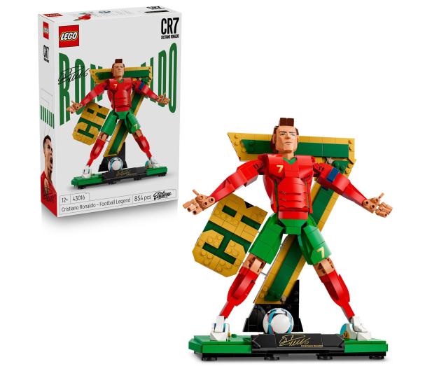 LEGO EDITIONS 43016 Cristiano Ronaldo — piłkarska legenda - 1517902 - zdjęcie 2